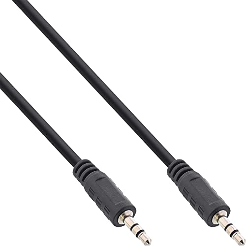 InLine 21391 Cavo Audio Jack, Nero - Bon plan à 1.90€