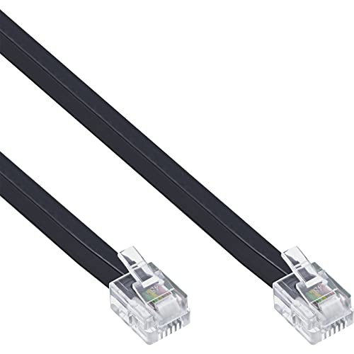 InLine 18842 Modularkabel RJ12, Stecker / Stecker, 6adrig... - High-Tech & Électronique Amazon Allemagne à 1.79€