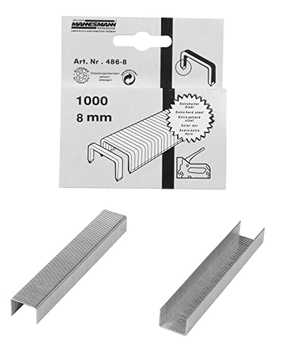 (6) Grapas 1000 pzas., 8 mm - Bricolage & Outils Amazon France à 2.49€