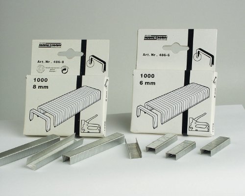 Brueder Mannesmann M 487–14 Tacker Staples - Bricolage & Outils Amazon Italie à 5.42€