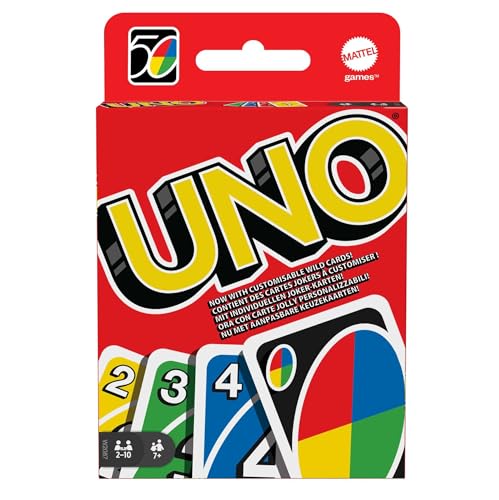 Mattel Games - UNO Carte da Gioco, adatto per bambini e per... - Jouets & Jeux en promo à 5.55€
