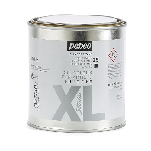 Pébéo - Huile Fine XL 650 ml - Peinture à l’Huile Blanc de... - Auto & Moto Amazon France à 29.36€