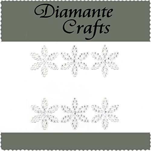 6 Clear Flowers Diamante Vajazzle Rhinestone Body Gems... - Loisirs Créatifs Amazon Royaume-Uni à 1.99€