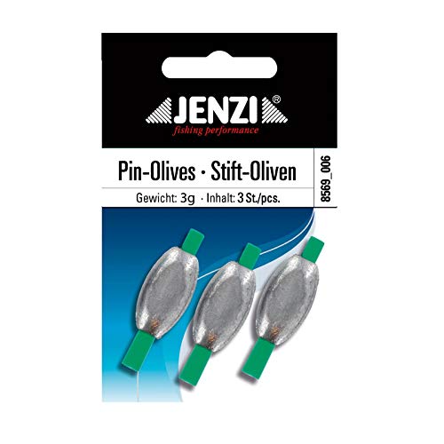 JENZI Stift-Oliven-Blei, verpackt Anzahl 3 St/SB 15,0 g - Sports & Fitness en promo à 1.84€