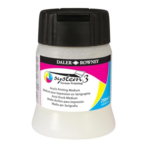 Daler-Rowney System3 Screen Printing Medium, Plastic Pot... - High-Tech & Électronique Amazon Royaume-Uni à 11.37€