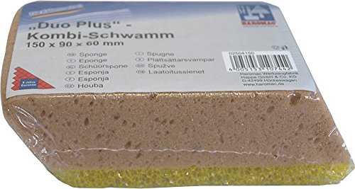 Haromac Combi éponge duo plus, 2 couches, mouche éponge... - Home & Kitchen Amazon France à 8.71€