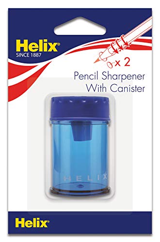 Helix Canister Pencil Sharpene - Fournitures Bureau Amazon Royaume-Uni à 3.93€