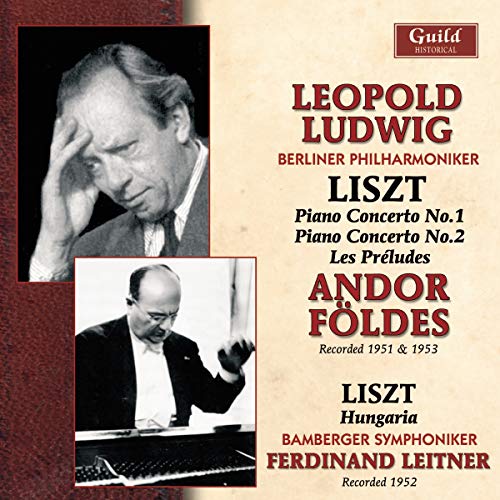 Liszt Piano Concertos, Les Préludes, Hungaria - Andor Földes - Auto & Moto Amazon Royaume-Uni à 4.30€