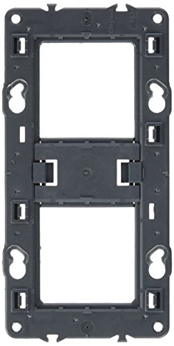 Support à vis pour 2 postes ou 4 à 5 modules pour Mosaic... - Bricolage & Outils en promo à 6.35€