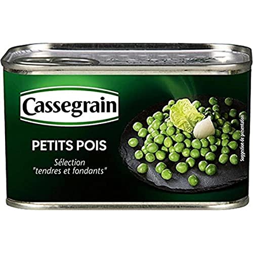CASSEGRAIN - Petits Pois - Tendres et Savoureux... en promo à 2,29€ (-82%) sur Amazon FR