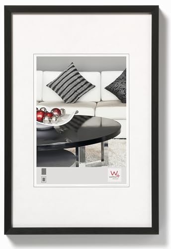 walther design cornice nera 50 x 70 cm Sedia in alluminio... - Amazon Italy à 27.49€