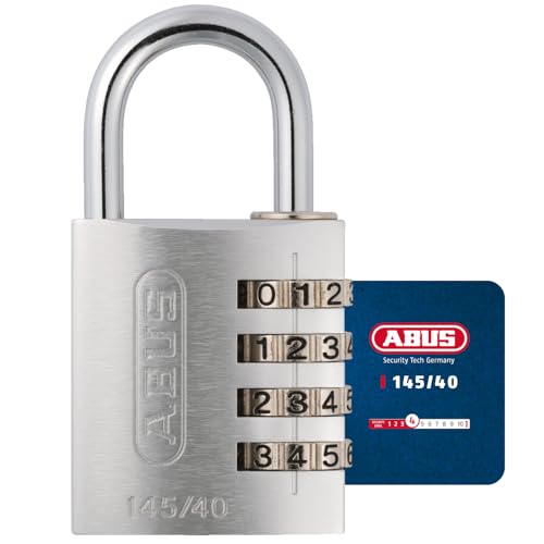 Abus 488146 145/40 - Candado de combinación, color plateado - Nouvelle promo Amazon à 19.22€