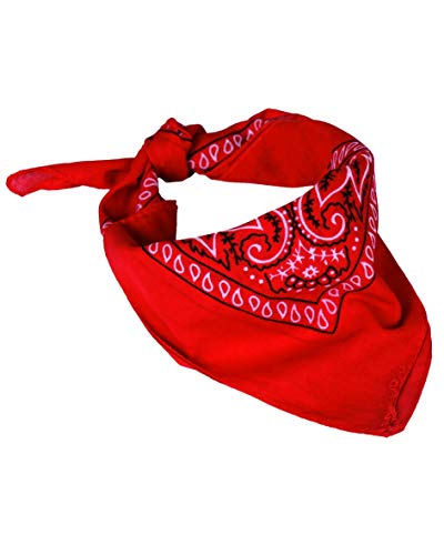 Mil-Tech Bandana roja occidental, Azul, Talla única - Beauté & Parfums Amazon Espagne à 9.51€
