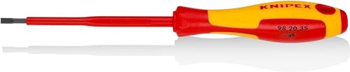 KNIPEX Tournevis pour vis à fente poignée isolante... en promo à 7,50€ (-43%) sur Amazon FR