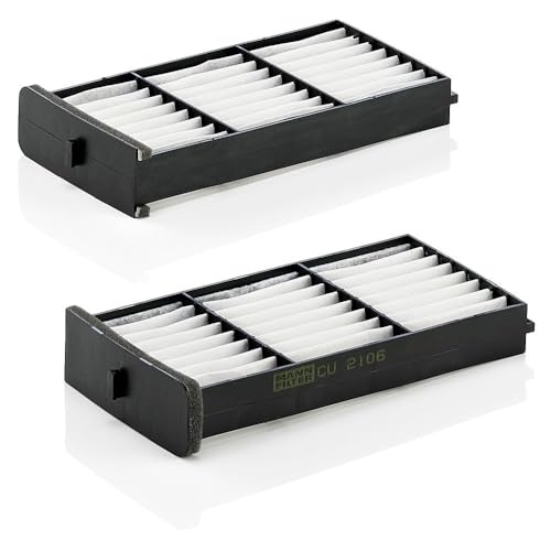 MANN-FILTER CU 2106-2 Cabin Air Filter (set of 2) - for... - Auto & Moto Amazon Royaume-Uni à 9.10€