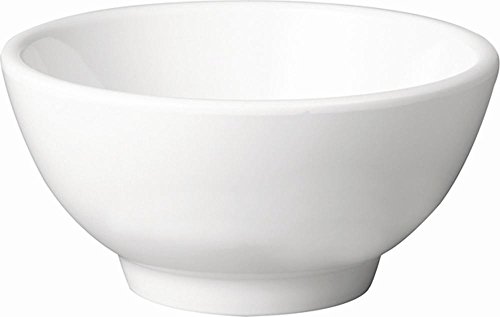APS gf140 Mélamine Bol rond, 4 cm Hauteur, blanc pur - Bon plan à 2.90€