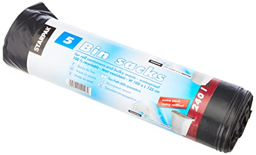 Papstar 12126 - Bolsas de basura (5 unidades, 240 L, LDPE)... - Amazon Espagne à 7.01€