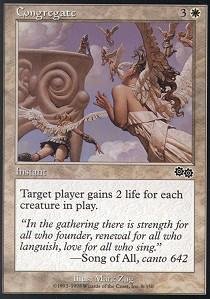 Magic: The Gathering - Congregate - Radunarsi - Urza's Saga - Jouets & Jeux Amazon France à 60.90€