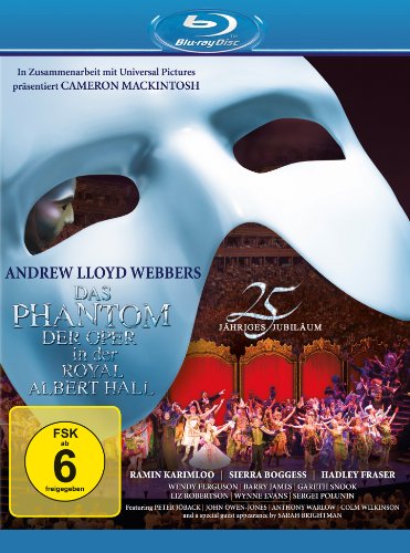 Das Phantom der Oper - 25jähriges Jubiläum [Blu-ray] - Livres & eBooks Amazon Allemagne à 12.69€