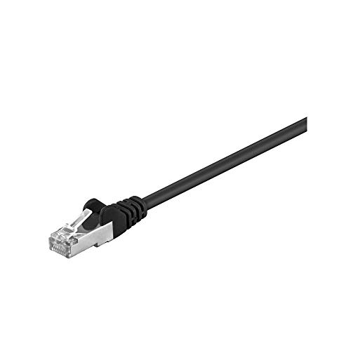 Goobay 95540 CAT 5e Patchkabel, F/UTP, Schwarz - Animalerie Amazon Allemagne à 4.49€