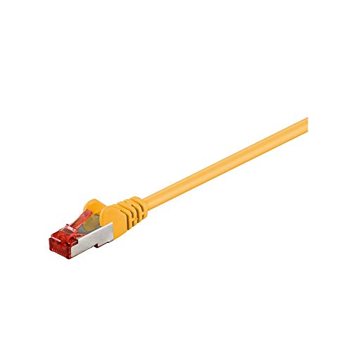 Goobay 95503 CAT 6 Câble de Liaison, S/FTP (PiMF), Jaune, 3... - Animalerie Amazon France à 2.69€