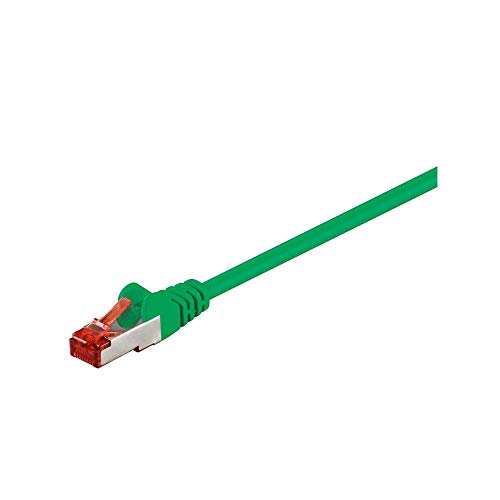 Goobay 95504 CAT 6 Câble de Liaison, S/FTP (PiMF), Vert, 3... - Animalerie Amazon France à 2.69€