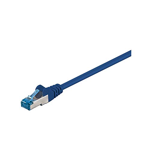 Goobay 93738 CAT 6A Cavo Patch di Rete S/FTP (PiMF), Blu... - Animalerie Amazon Italie à 2.85€