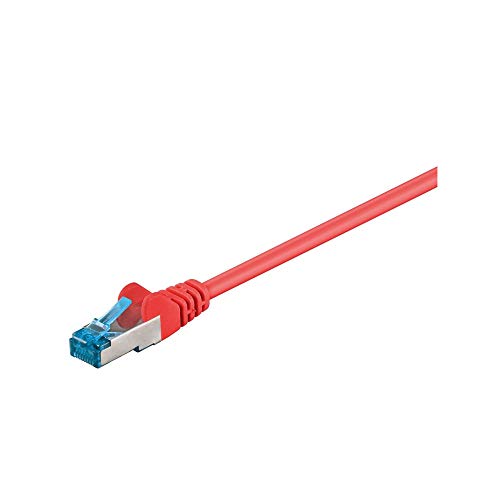 Goobay 93745 CAT 6a Câble de Liaison, S/FTP (PiMF), Rouge... - Pet Supplies Amazon France à 2.83€