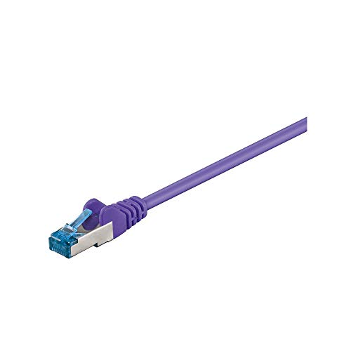 Goobay 93748 CAT 6A Cavo Patch di Rete S/FTP (PiMF), Viola... - Animalerie en promo à 2.85€
