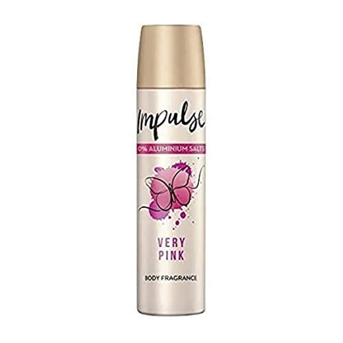Impulse Very Pink Body Spray Deodorant, 75 ml - Beauté & Parfums Amazon Royaume-Uni à 1.09€