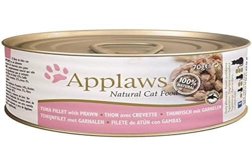 Applaws Cat Food Pewter Tuna Fillet/Shrimp - 70 g - Animalerie en promo à 9.64€