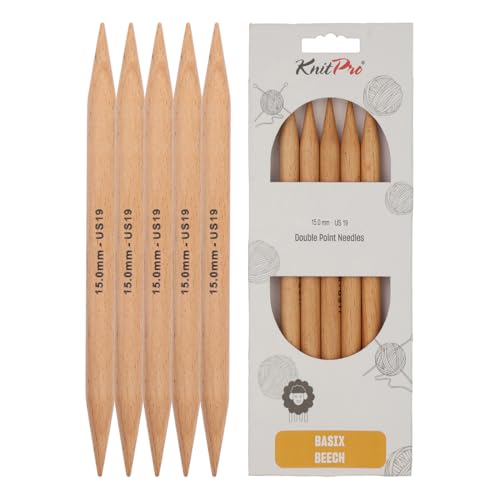 KnitPro Basix - Spilloni in Legno di Betulla Naturale, 20... - Loisirs Créatifs Amazon Italie à 15.52€