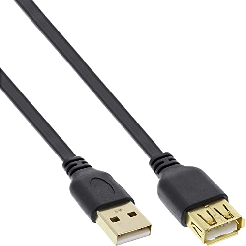 InLine 21473 Cavo USB 2.0, Piatto, Prolunga, Type-A... - High-Tech & Électronique Amazon Italie à 3.90€