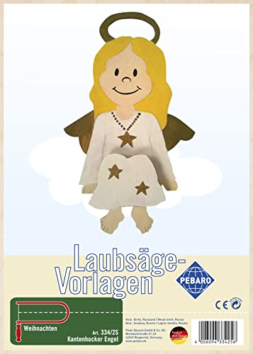 Pebaro 334 / 2S - Laubsägevorlage Kantenhocker Engel - DIY & Tools Amazon Italy à 5.95€