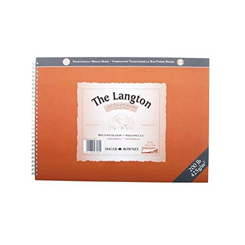 Daler-Rowney The Langton Cold-Pressed 425gsm 12 x 9in... - Maison & Cuisine Amazon Royaume-Uni à 9.99€