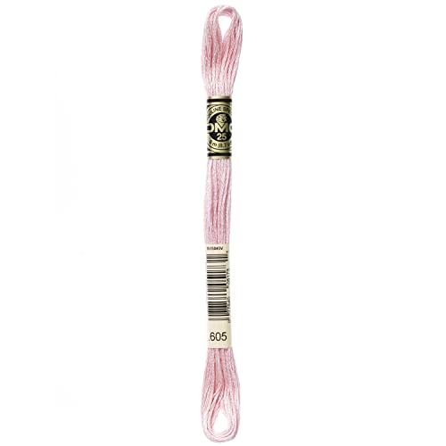 DMC 6-Strand Embroidery Cotton Floss, Very Light Cranberry - Loisirs Créatifs Amazon Royaume-Uni à 1.70€