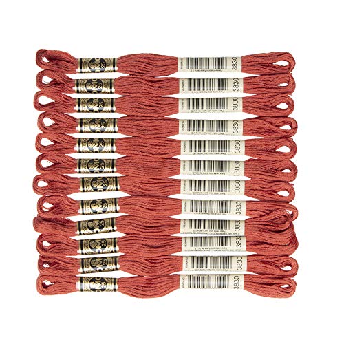 DMC Hilo de Bordado algodón Hilo, Terra Cotta - Loisirs Créatifs Amazon Espagne à 19.00€