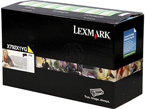Lexmark X 792 DTSE (X792X1YG) - original - Toner yellow... - Fournitures Bureau Amazon Italie à 128.11€