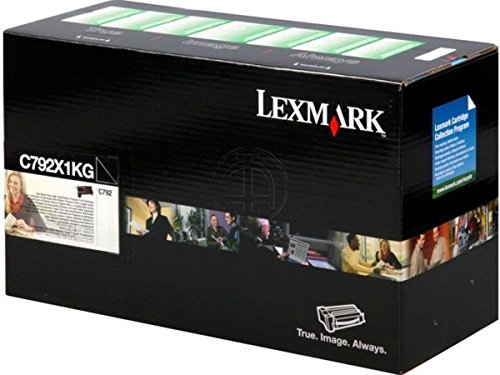 Lexmark C 792 E (C792X1KG) - original - Toner schwarz... - Fournitures Bureau Amazon Allemagne à 136.73€