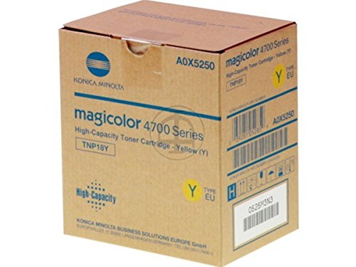 Konica Minolta Magicolor 4750 EN (TNP-18 Y / A0X5250)... - Fournitures Bureau Amazon Italie à 50.58€