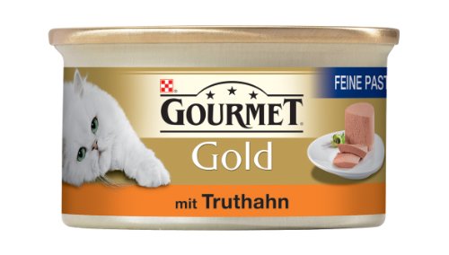 Gourmet Gold - Katzenfutter mit Truthahn - 85g - Animalerie Amazon Allemagne à 0.75€