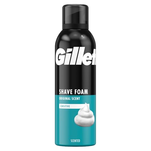 Gillette Classic Shaving Foam, 200ml, 75062526 - Beauté & Parfums Amazon Royaume-Uni à 1.65€
