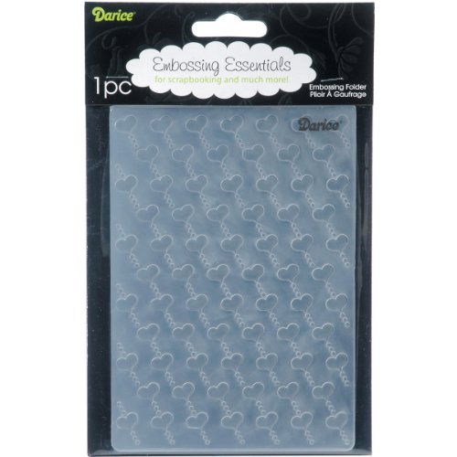 Darice 1215-61 Classeur de gaufrage Plastique Transparent... - Loisirs Créatifs Amazon France à 14.06€