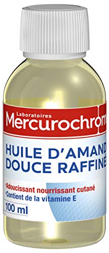 Mercurochrome Refined Sweet Almond Oil 100ml - Auto & Moto en promo à 10.26€