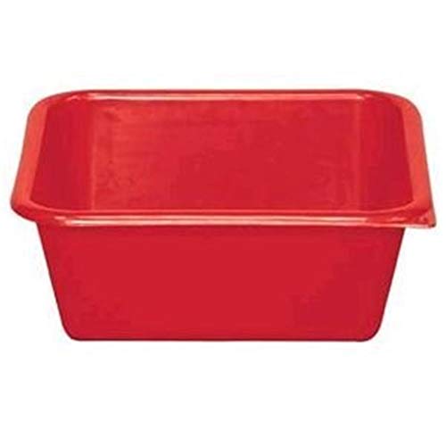 ALUMINIUM ET PLASTIQ Cuvette carrée 29 cm, 5,5 L Rouge - Auto & Moto Amazon France à 4.51€