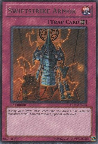 YU-GI-OH! - Swiftstrike Armor (LCGX-EN263) - Legendary... - Jeux Vidéo & Consoles en promo à 32.55€