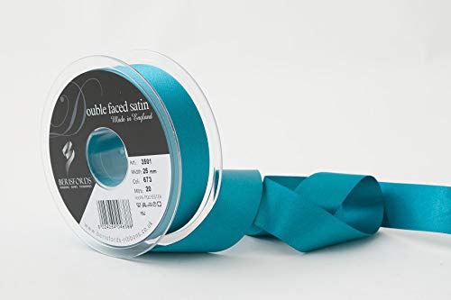 Berisfords 3501 Satinband 25 mm Malibu Blau 673 10,5 x 10,5... - Maison & Cuisine Amazon Allemagne à 11.44€