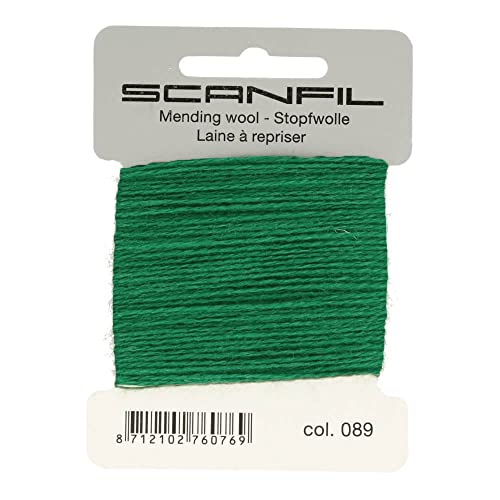Scanfil 40020-089 Darning Thread, Green, 15 m - Loisirs Créatifs Amazon France à 1.45€