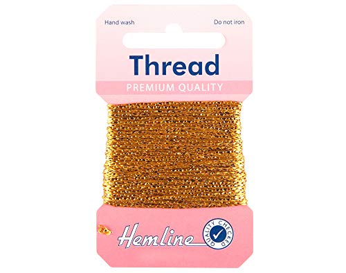 10m Dark Gold Glitter Thread for Crafts | Twine Cord &... - Loisirs Créatifs Amazon Royaume-Uni à 1.80€
