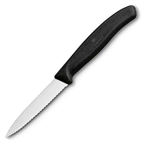CUCHILLO PARA VERDURA, FIBROX NEGRO SIERRA, 8CM - Bricolage & Outils Amazon Italie à 4.90€